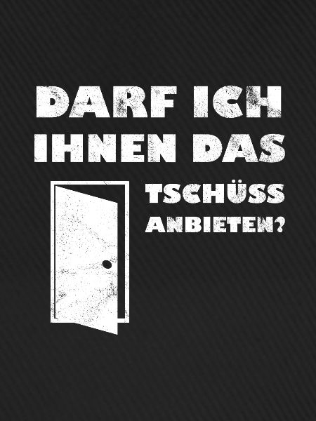Tschüss anbieten