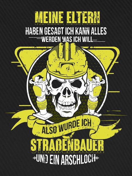 Straßenbauer Geschenk - Straßenbau Straßenbauer