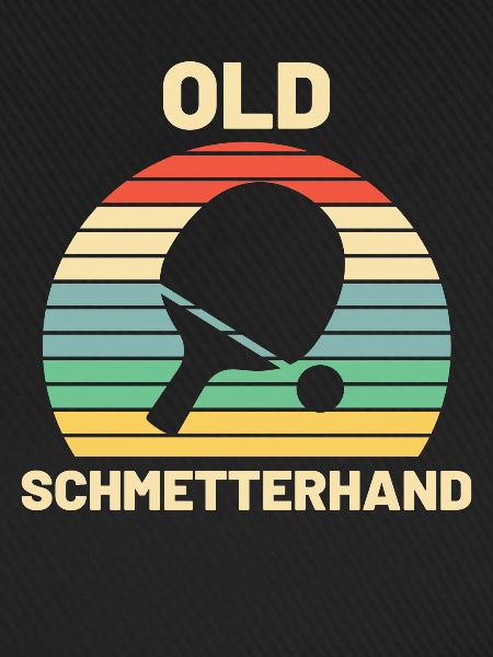Old Schmetterhand Tischtennis Geschenk