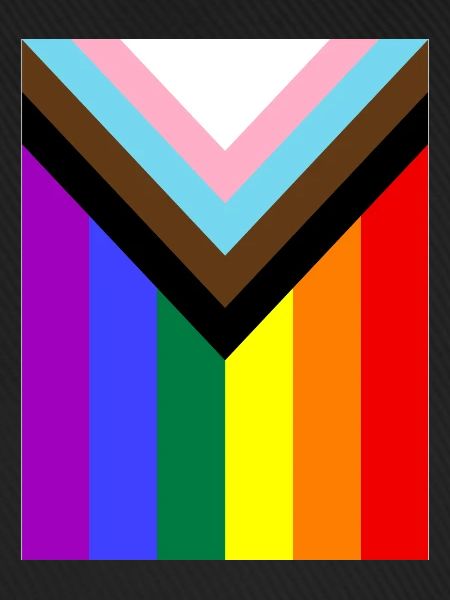 Regenbogen Pride Flagge