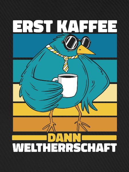 Vogel Ornithologe Kaffee Sonnenbrille