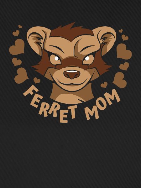 Frettchen Iltis Mutter