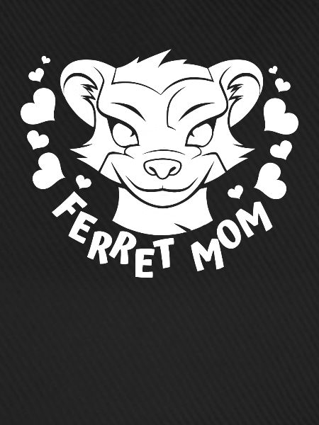 Frettchen Iltis Mutter
