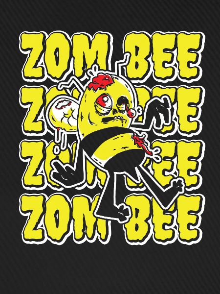 Zombie Halloween Biene
