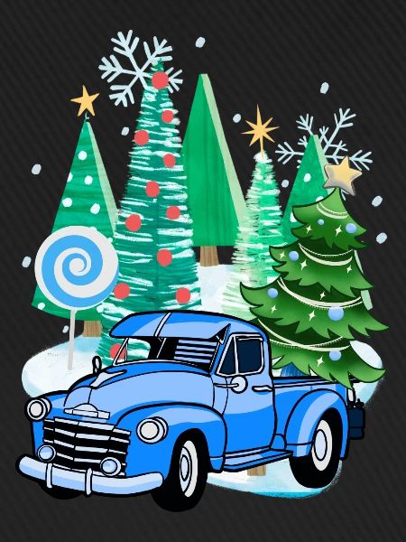 Winter Pick-Up Weihnachtsprint