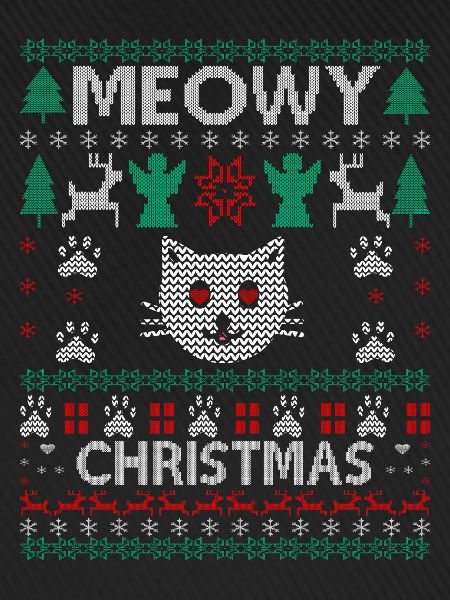 Christmas Cat Lady