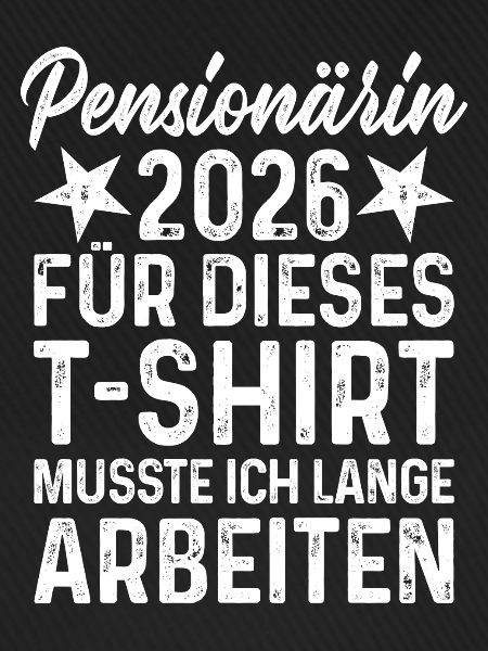 Pensionärin 2026