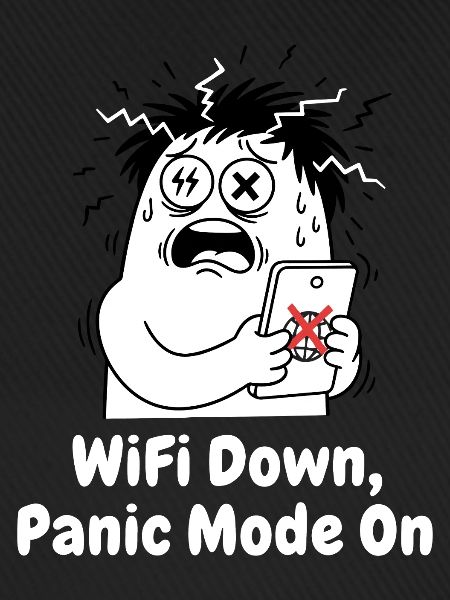 WiFi Ausfall Panikmodus