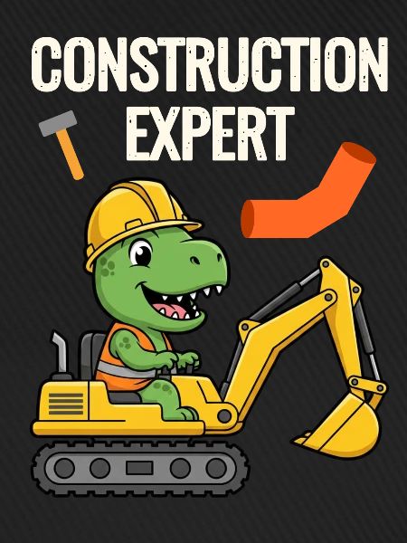 Bauarbeiter Dino