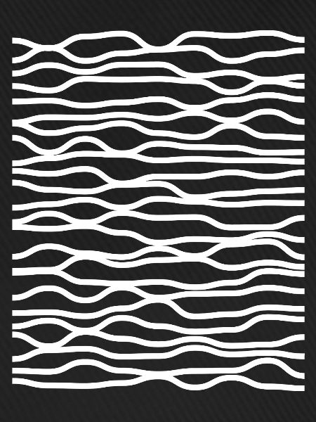 Zebra-Wellen-Streifenmuster