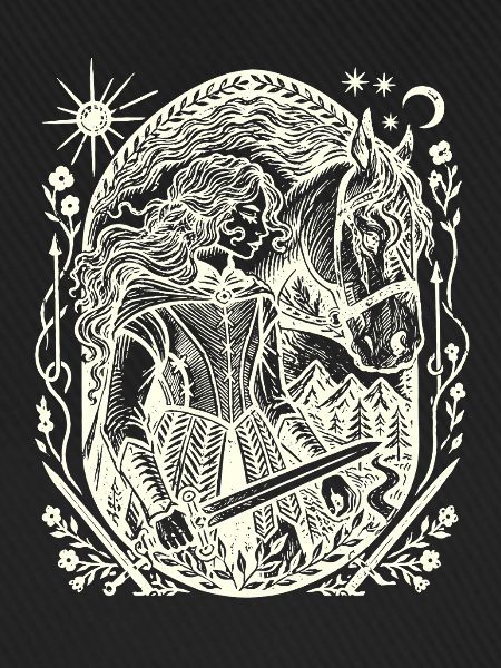 Mondschein Waldzauber Kreis