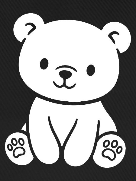 Süßer Teddybär für Babys und Kleinkinder