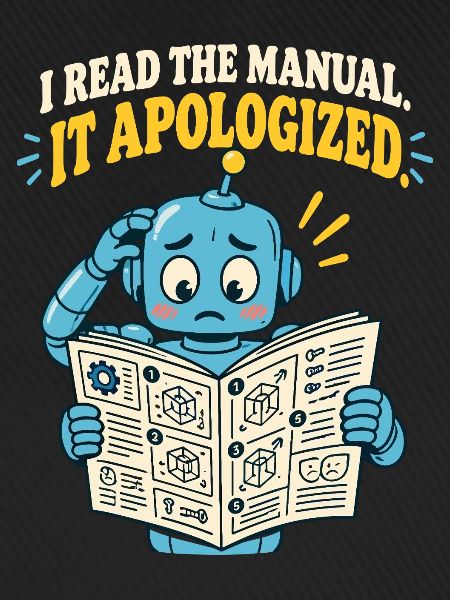 I Read the Manual – It Apologized