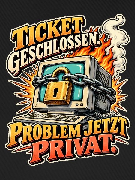 IT Support Ticket geschlossen