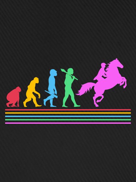 Pferderennen Evolution
