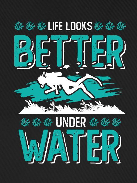 tauchen unter wasser