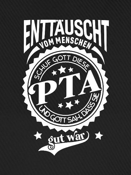 Lustiger Spruch für Beruf PTA