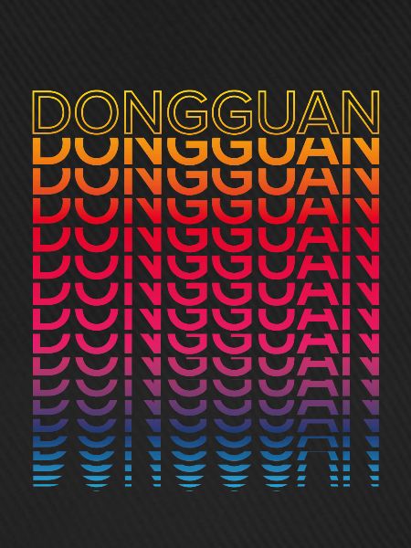 Retro Nostalgisch Stadt - Regenbogen Dongguan