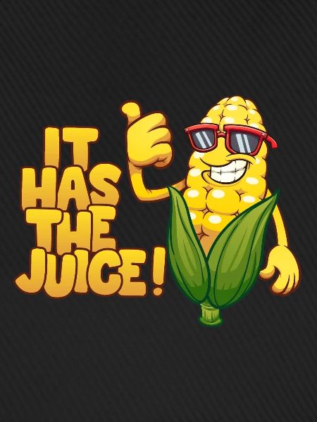 Mais es hat den Saft
