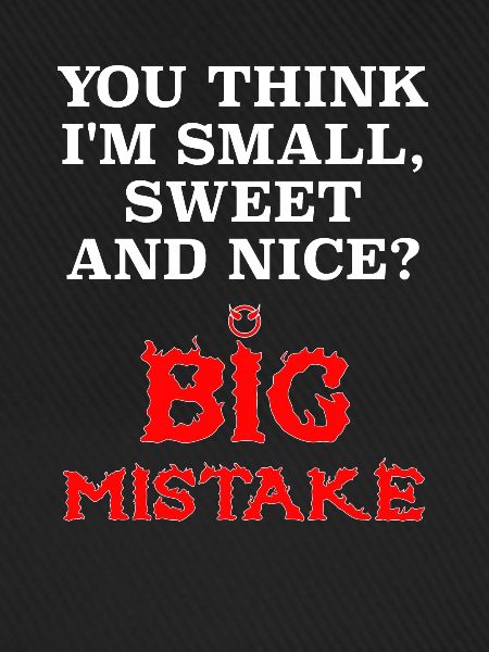 lustiger Big Mistake Spruch