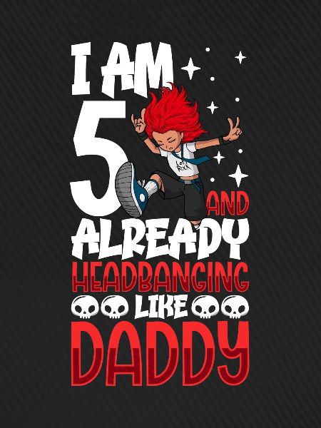 Ich bin 5 - Mädchen Rocker