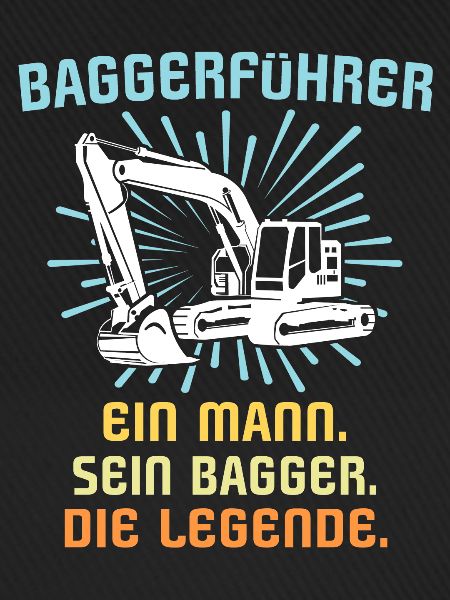 Baggerführer Baggerfahrer