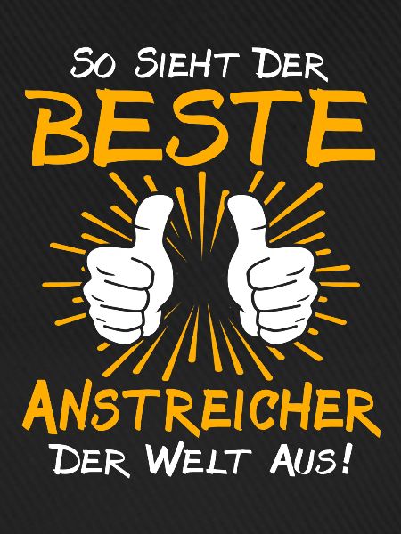 Anstreicher Geschenk