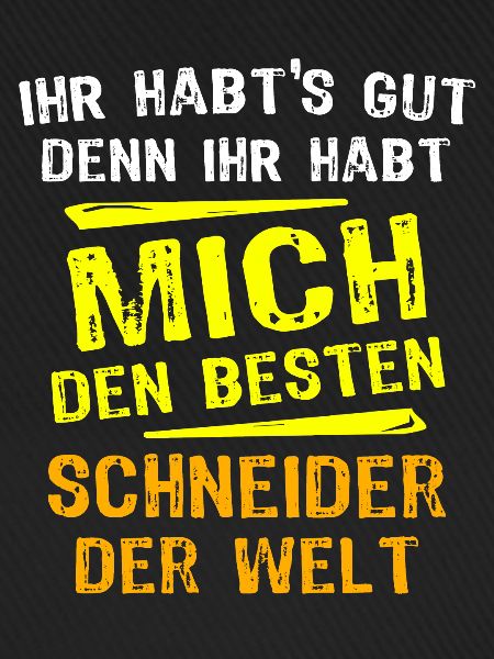 Schneider Geschenk