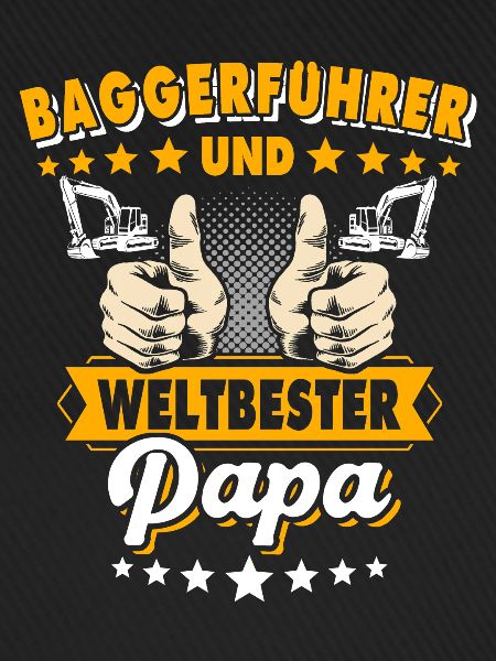 Baggerfahrer Papa