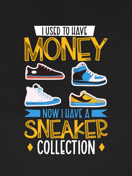 Ich habe eine Sneaker Sammlung