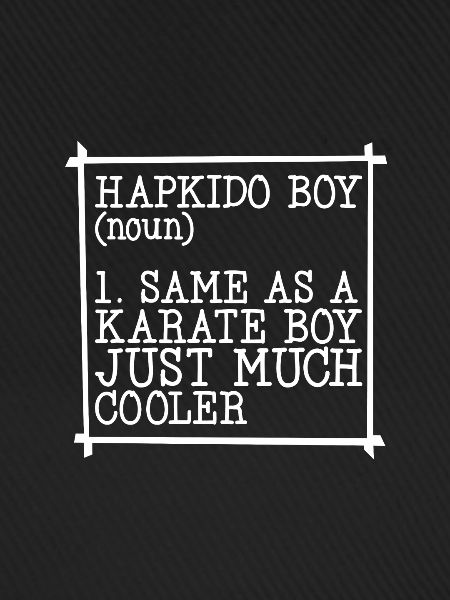 Hapkido boy