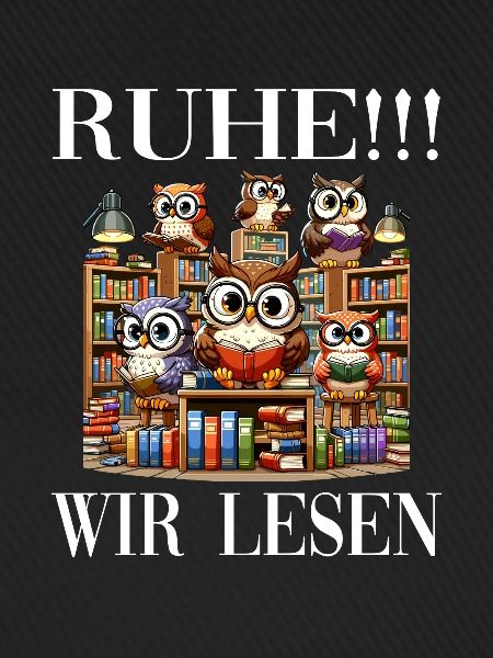 Ruhe Wir Lesen Eulen