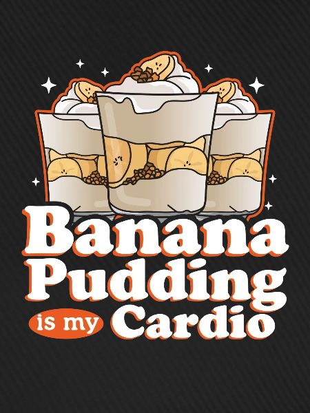 Bananenpudding Bananen-Pudding Geschenk