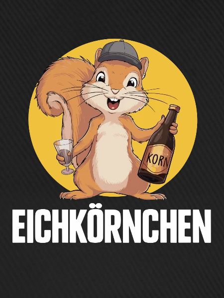 Eichkörnchen Eichhörnchen mit Korn