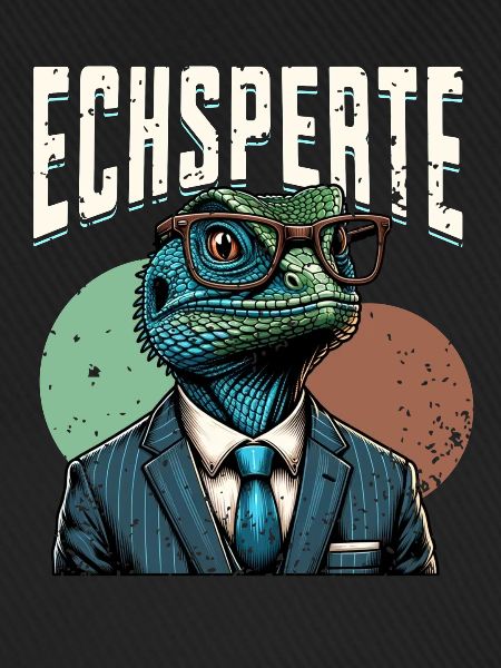 Echsperte Eidechse