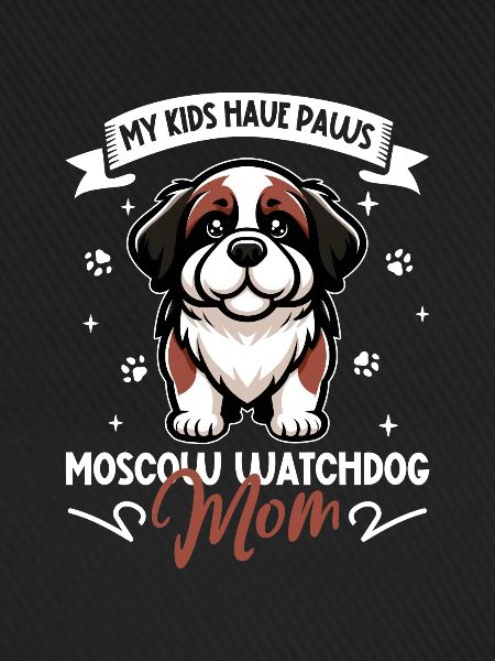 Moskauer Wachhund Mama
