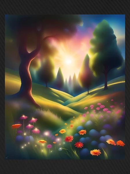 Wunderbares Waldgrafikdesign