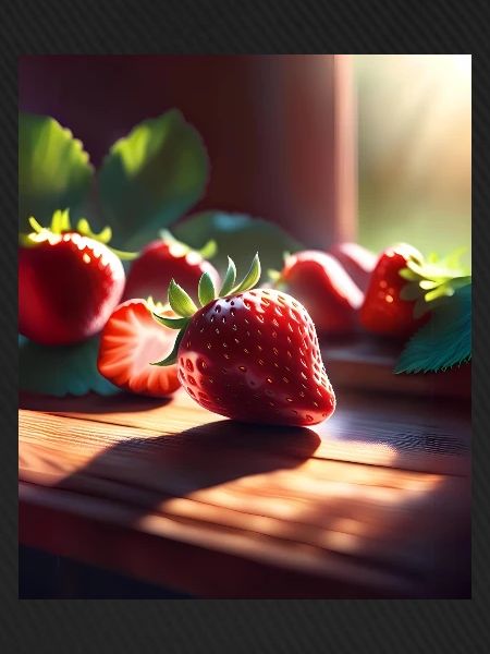 Ich liebe Erdbeeren