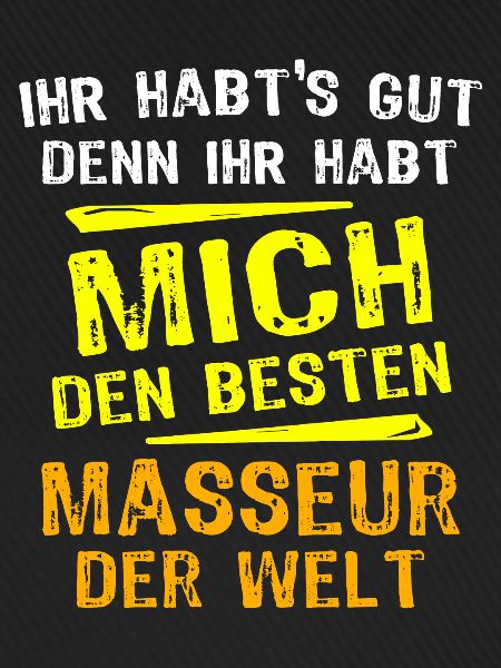 Masseur Geschenk