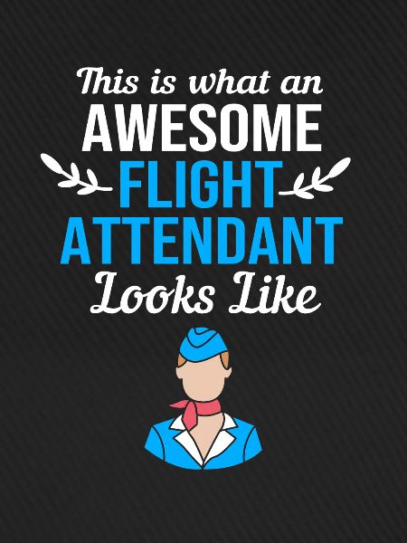 Flugbegleiter Stewardess