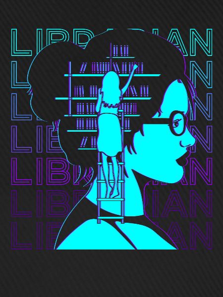 Bibliothekar Retro