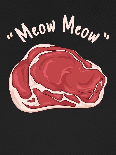 Meatcore-Ästhetik Miau-Miau-Fleisch