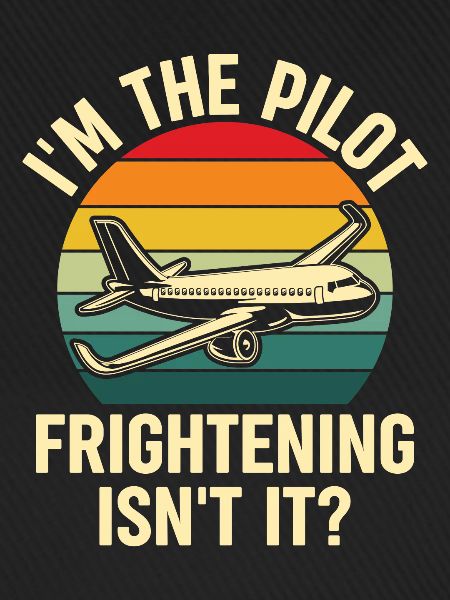 Ich Bin Pilot - Flugkaptiän Passagierflugzeug