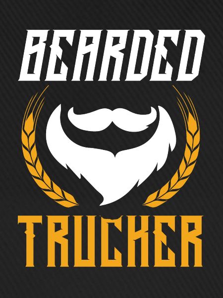 trucker vollbart spruch