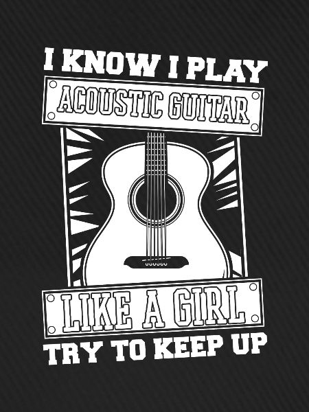 Akustikgitarre Mädchen