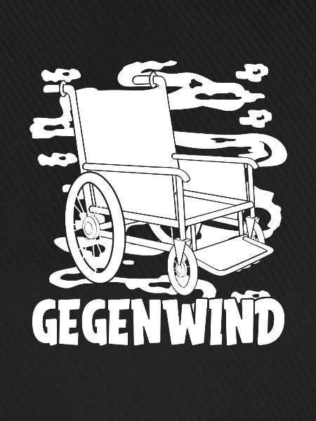 Rollstuhl Rollstuhlfahrer Witzig