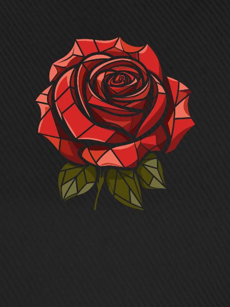 Rote Rose Goth