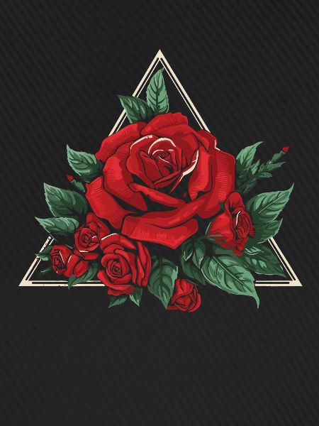 Rote Rose Goth
