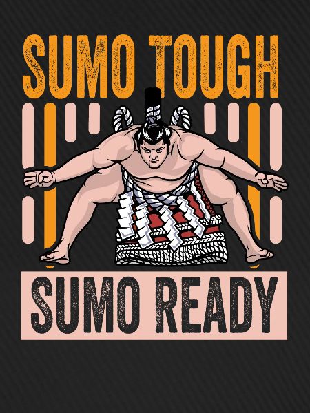 Sumo zäh Sumo bereit