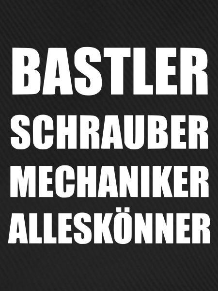 Bastler Schrauber Mechaniker